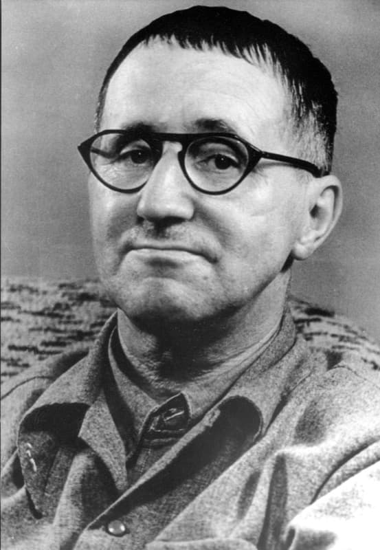 Portrait of Bertolt Brecht