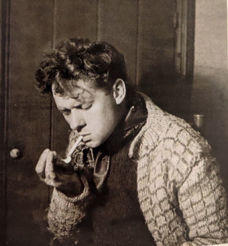 Portrait of Dylan Thomas