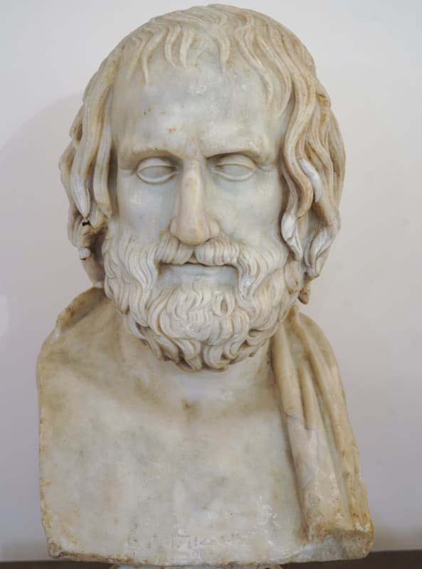 Portrait of Euripides
