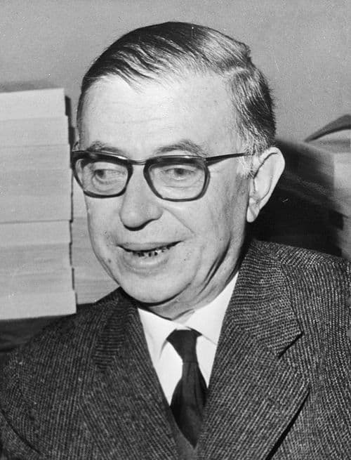Portrait of Jean-Paul Sartre