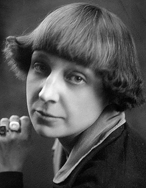 Portrait of Marina Tsvetaeva