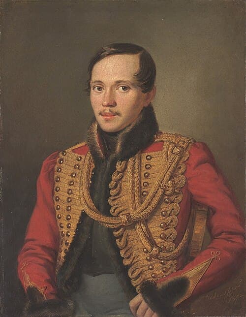 Portrait of Mikhail Lermontov