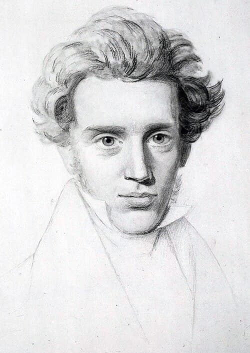 Portrait of Søren Kierkegaard