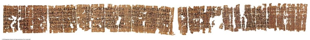 Papyrus Berlin 10499 (Papyrus Ramesseum A), Ägyptisches Museum und Papyrussammlung, Staatliche Museen zu Berlin