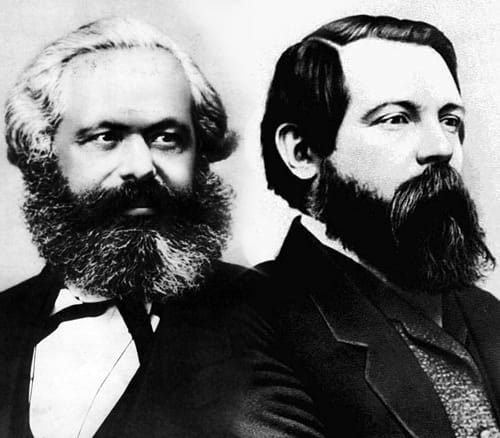 Karl Marx & Friedrich Engels